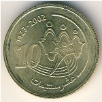 Марокко, 10 сантим (2002 г.)