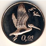Redonda., 0,05 dollar, 2009