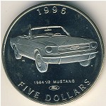 Marshall Islands, 5 dollars, 1996