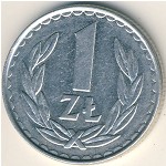 Польша, 1 злотый (1957–1985 г.)