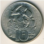 Poland, 10 zlotych, 1965