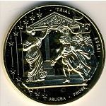 Poland., 5 euro, 2004