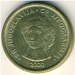 Yugoslavia, 50 para, 2000