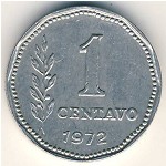 Argentina, 1 centavo, 1970–1975