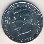 Niue, 5 dollars, 1988
