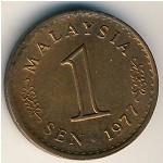 Малайзия, 1 сен (1973&ndash;1988 г.)