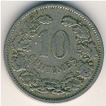 Luxemburg, 10 сентим, 1901