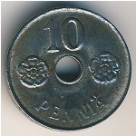 Финляндия, 10 пенни (1943&ndash;1945 г.)