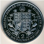 Южная Джорджия и Южные Сендвичевы острова, 2 pounds, 2002