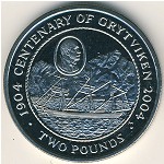 Южная Джорджия и Южные Сендвичевы острова, 2 pounds, 2004