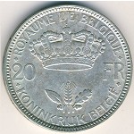 Бельгия, 20 франков (1934–1935 г.)