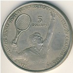 Niue, 5 dollars, 1987