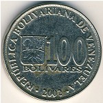 Венесуэла, 100 боливар (2001&ndash;2004 г.)