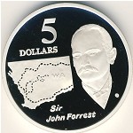 Australia, 5 dollars, 1994
