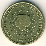 Netherlands, 10 euro cent, 1999–2006
