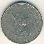 Uganda, 100 shillings, 1998&ndash;2003