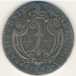 Basel, 1 thaler, 1640