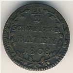 , 1/2 батцена (1807&ndash;1810 г.)