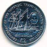 British Antarctic Territory, 2 pounds, 2014