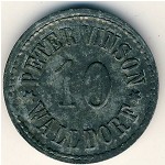 Walldorf, 10 пфеннигов