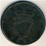 Ireland, 1 penny, 1822–1823