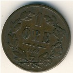 Швеция, 1 эре (1860&ndash;1872 г.)