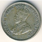 Straits Settlements, 10 cents, 1926&ndash;1927