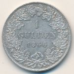 Schwarzburg-Rudolstadt, 1 gulden, 1841–1846
