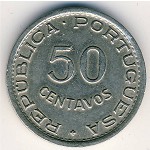 Angola, 50 centavos, 1948–1950
