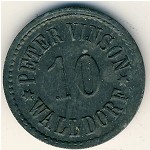 Walldorf, 10 пфеннигов