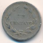 Ecuador, 1 centavo, 1909