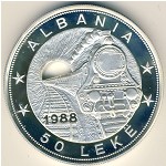 Albania, 50 leke, 1988