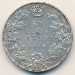 Canada, 50 cents, 1912–1919