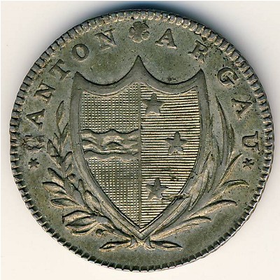Ааргау, 5 батценов (1811 г.)