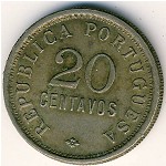 Angola, 20 сентаво, 1921