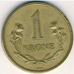 Гренландия, 1 крона (1957 г.)