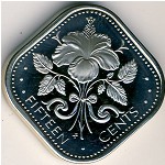 Багамские острова, 15 центов (1974&ndash;1996 г.)