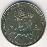 Niue, 5 dollars, 1989
