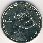 Niue, 5 dollars, 1987