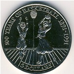 Niue, 5 dollars, 1991