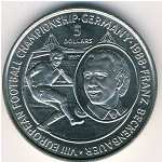 Niue, 5 dollars, 1988