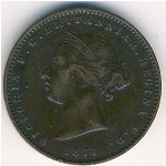 Jersey, 1/26 shilling, 1866–1871