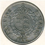 Вюртемберг, 12 крейцеров (1824 г.)