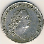 Гессен-Кассель, 1 талер (1776&ndash;1779 г.)