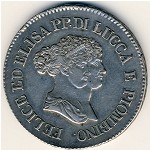 Лукка, 5 франков (1805&ndash;1808 г.)
