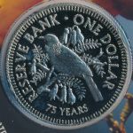 New Zealand, 1 dollar, 2009