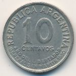 Аргентина, 10 сентаво (1950 г.)