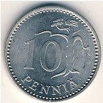 Финляндия, 10 пенни (1983&ndash;1990 г.)