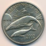 Hawaiian Islands., 1 dollar, 2002