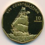 Маршалловы острова, 10 долларов (1998 г.)